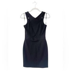 Ali & Jay Cutout Sleeveless Mini Bodycon Black Dress Size Small